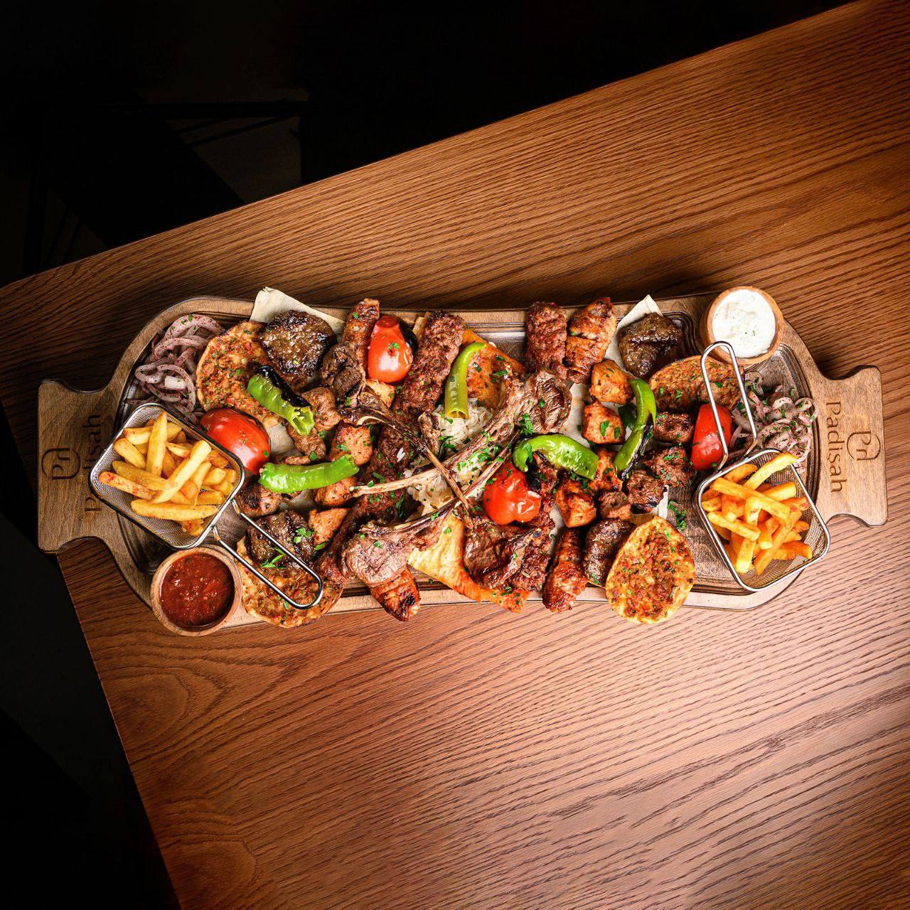 karışık kebab 4 kişilik